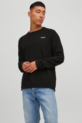 Мужской свитер Jack&Jones 12204645BLACK-L, черный цена и информация | Мужские свитера | pigu.lt