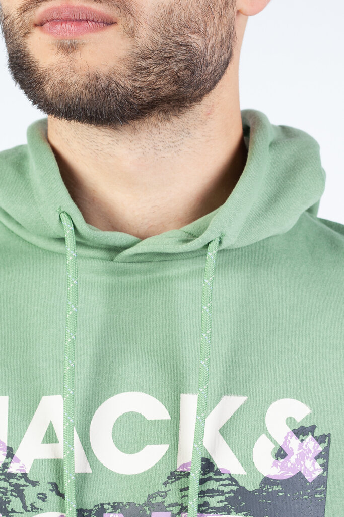 Jack&Jones vyriškas džemperis 12210076 цена и информация | Džemperiai vyrams | pigu.lt