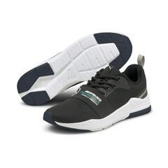 Мужские кроссовки Puma MAPF1 Wired Run Puma Black Spellbound 30678703, черные цена и информация | Кроссовки для мужчин | pigu.lt