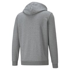 Мужская толстовка Puma ESS FZ Hoody FL M Medium Grey Heat 84724202, серый цена и информация | Мужские толстовки | pigu.lt