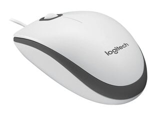 Logitech M10 (910-006652), balta kaina ir informacija | Pelės | pigu.lt