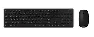 Asus W5000, klaviatūra+pelė kaina ir informacija | Klaviatūros | pigu.lt
