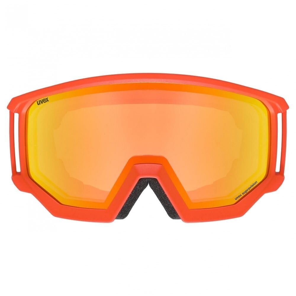 Slidinėjimo akiniai Uvex Athletic FM, oranžiniai цена и информация | Slidinėjimo akiniai | pigu.lt