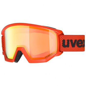 Лыжные очки Uvex Athletic FM, оранжевые цена и информация | Лыжные очки | pigu.lt