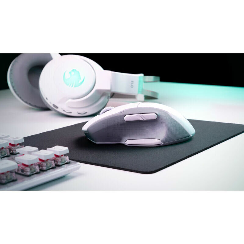 Roccat Kone Air, White (Wireless) kaina ir informacija | Pelės | pigu.lt