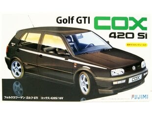 Fujimi - Golf GTI COX 420 Si, 1/24, 12676 цена и информация | Конструкторы и кубики | pigu.lt