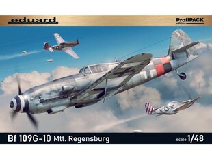 Eduard - Messerschmitt Bf 109G-10 Mtt Regensburg ProfiPack edition, 1/48, 82119 цена и информация | Конструкторы и кубики | pigu.lt