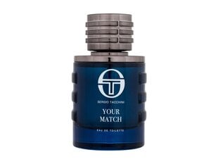 Tualetinis vanduo Sergio Tacchini Your Match, 100 ml kaina ir informacija | Kvepalai vyrams | pigu.lt