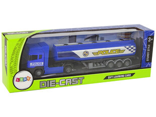 Lean toys Полицейская автоцистерна 30 см, синий цена и информация | Игрушки для мальчиков | pigu.lt