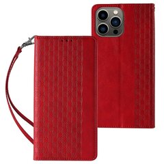 Magnet Strap iPhone 14 Plus with red kaina ir informacija | Telefono dėklai | pigu.lt