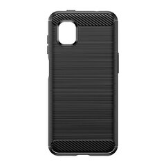 Carbon Samsung Galaxy XCover 6 Pro flexible silicone Carbon Black kaina ir informacija | Telefono dėklai | pigu.lt