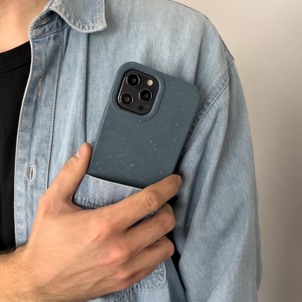 Eco iPhone 14 Silicone Degradable navy blue цена и информация | Telefono dėklai | pigu.lt