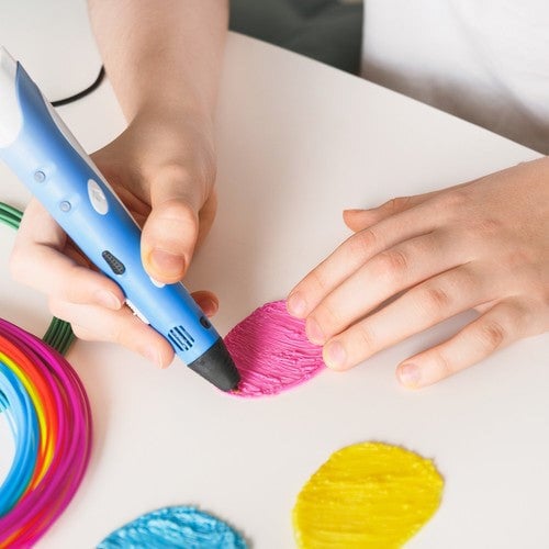 3D rašiklio plastikas Kruzzel (įvairių spalvų, 30 vnt.) цена и информация | Išmanioji technika ir priedai | pigu.lt