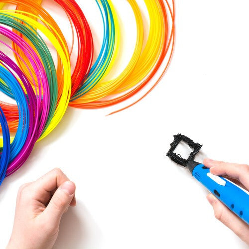 3D rašiklio plastikas Kruzzel (įvairių spalvų, 30 vnt.) kaina ir informacija | Išmanioji technika ir priedai | pigu.lt