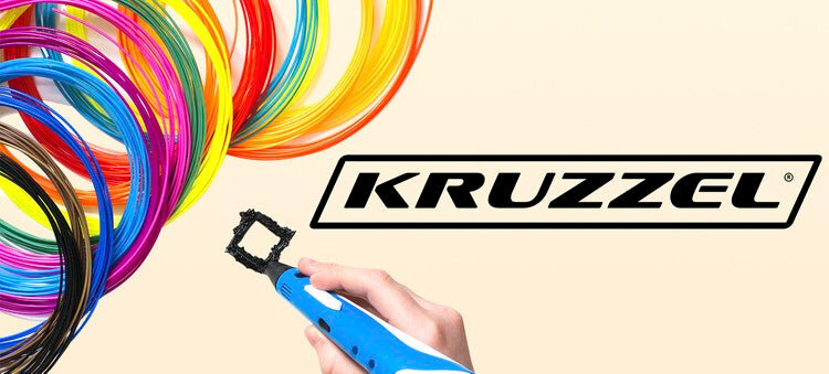 3D rašiklio plastikas Kruzzel (įvairių spalvų, 30 vnt.) kaina ir informacija | Išmanioji technika ir priedai | pigu.lt