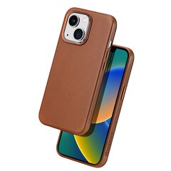 Dux Ducis Naples iPhone 14 magnetic leather MagSafe brown цена и информация | Чехлы для телефонов | pigu.lt