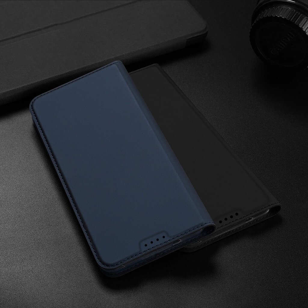 Dux Ducis Skin Pro Asus Zenfone 9 flip card wallet stand Black kaina ir informacija | Telefono dėklai | pigu.lt