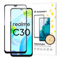 Wozinsky Full Glue Realme C30 / Realme Narzo 50i Prime 9H kaina ir informacija | Apsauginės plėvelės telefonams | pigu.lt