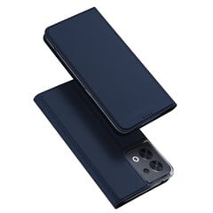 Dux Ducis Skin Pro Oppo Reno 8 flip card wallet stand blue kaina ir informacija | Telefono dėklai | pigu.lt