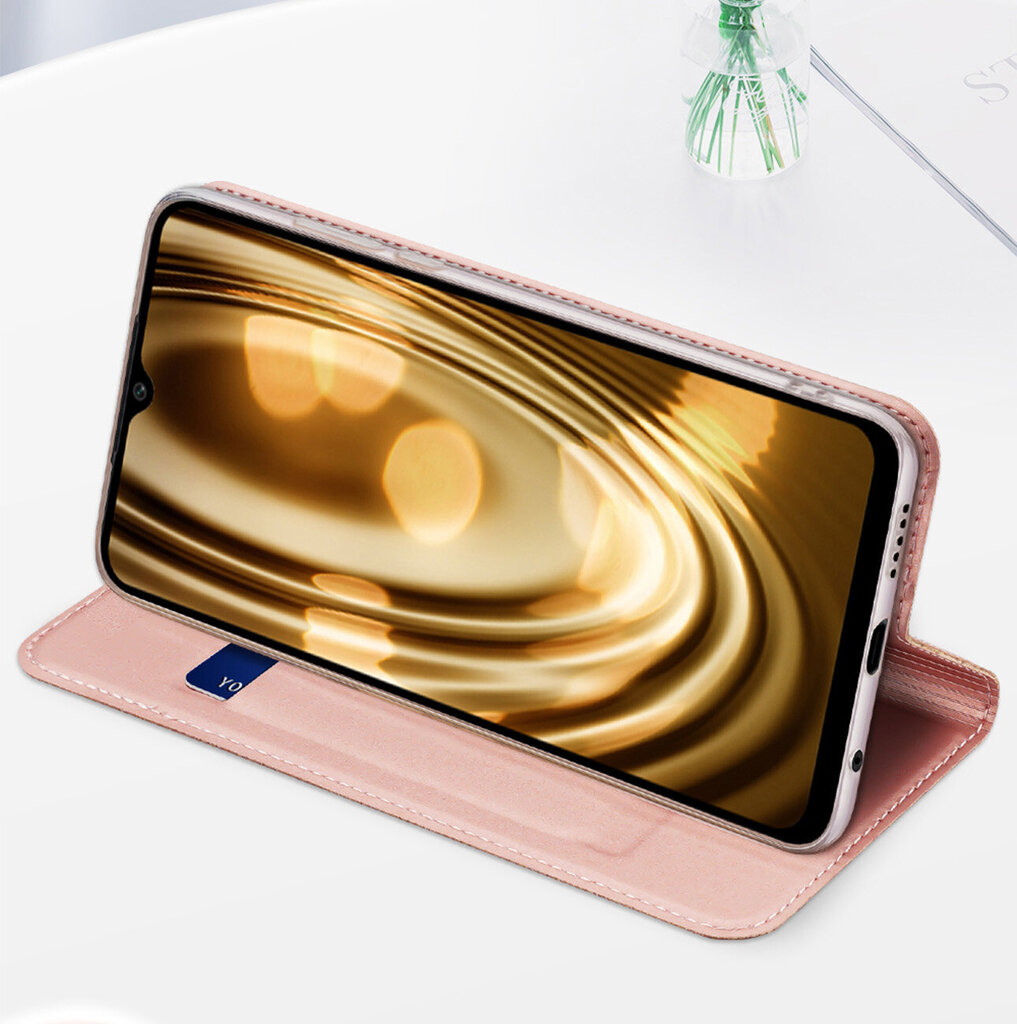 Dux Ducis Skin Pro Oppo Reno 8 Pro flip card wallet stand blue цена и информация | Telefono dėklai | pigu.lt