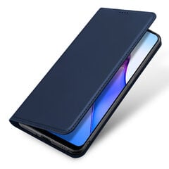 Dux Ducis Skin Pro Oppo Reno 8 Pro flip card wallet stand blue kaina ir informacija | Telefono dėklai | pigu.lt