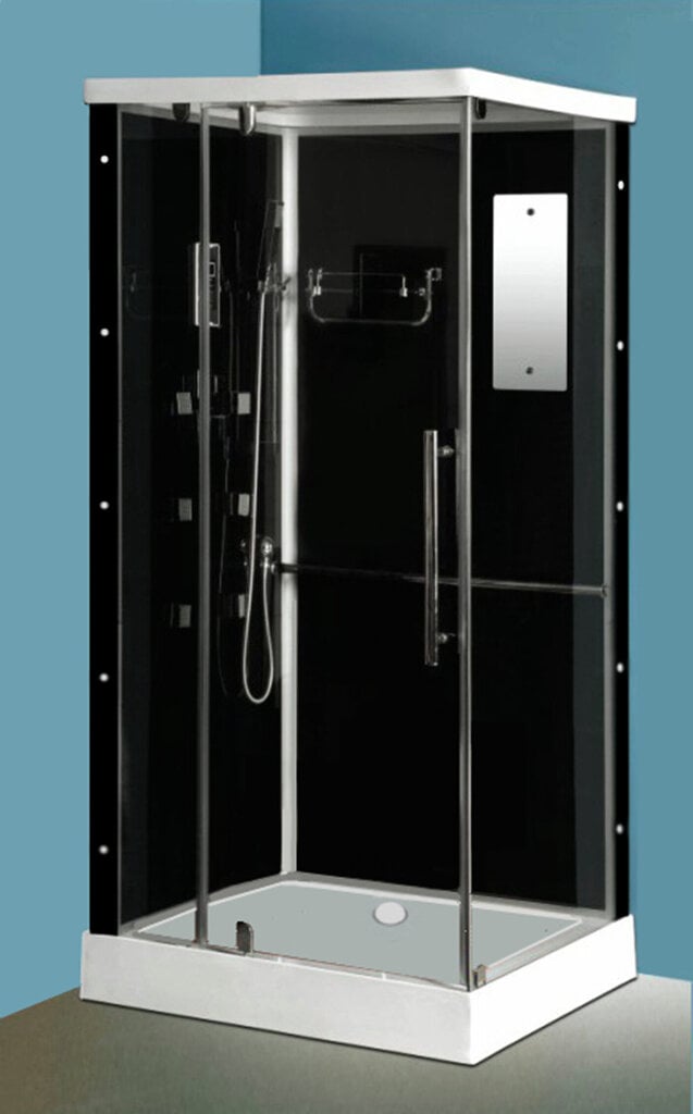 Masižinė dušo kabina Vento Novara 90x100x215 cm kaina ir informacija | Dušo kabinos | pigu.lt
