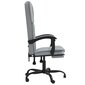 Atlošiama biuro kėdė, Audinys, šviesiai pilka kaina ir informacija | Biuro kėdės | pigu.lt
