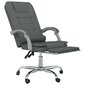 Atlošiama masažinė biuro kėdė, Audinys, tamsiai pilka kaina ir informacija | Biuro kėdės | pigu.lt
