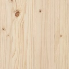 Naktinės spintelės, Pušies medienos masyvas, 2vnt., 40x34x35cm, ruda kaina ir informacija | Spintelės prie lovos | pigu.lt