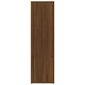 Šoninė spintelė, Apdirbta mediena, 80x30x106cm, ruda ąžuolo spalva kaina ir informacija | Svetainės spintelės | pigu.lt