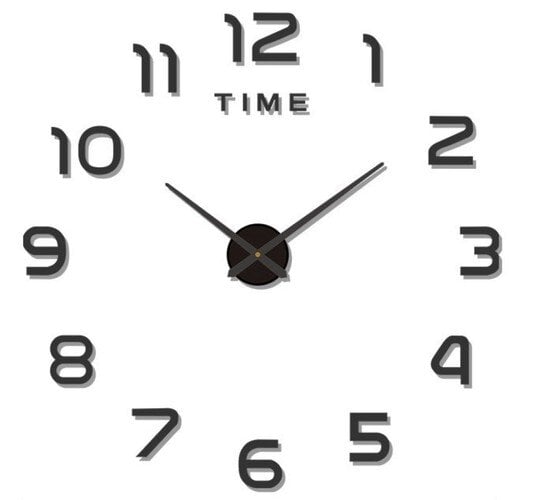 Modernus sieninis laikrodis Pasidaryk Pats kaina ir informacija | Laikrodžiai | pigu.lt