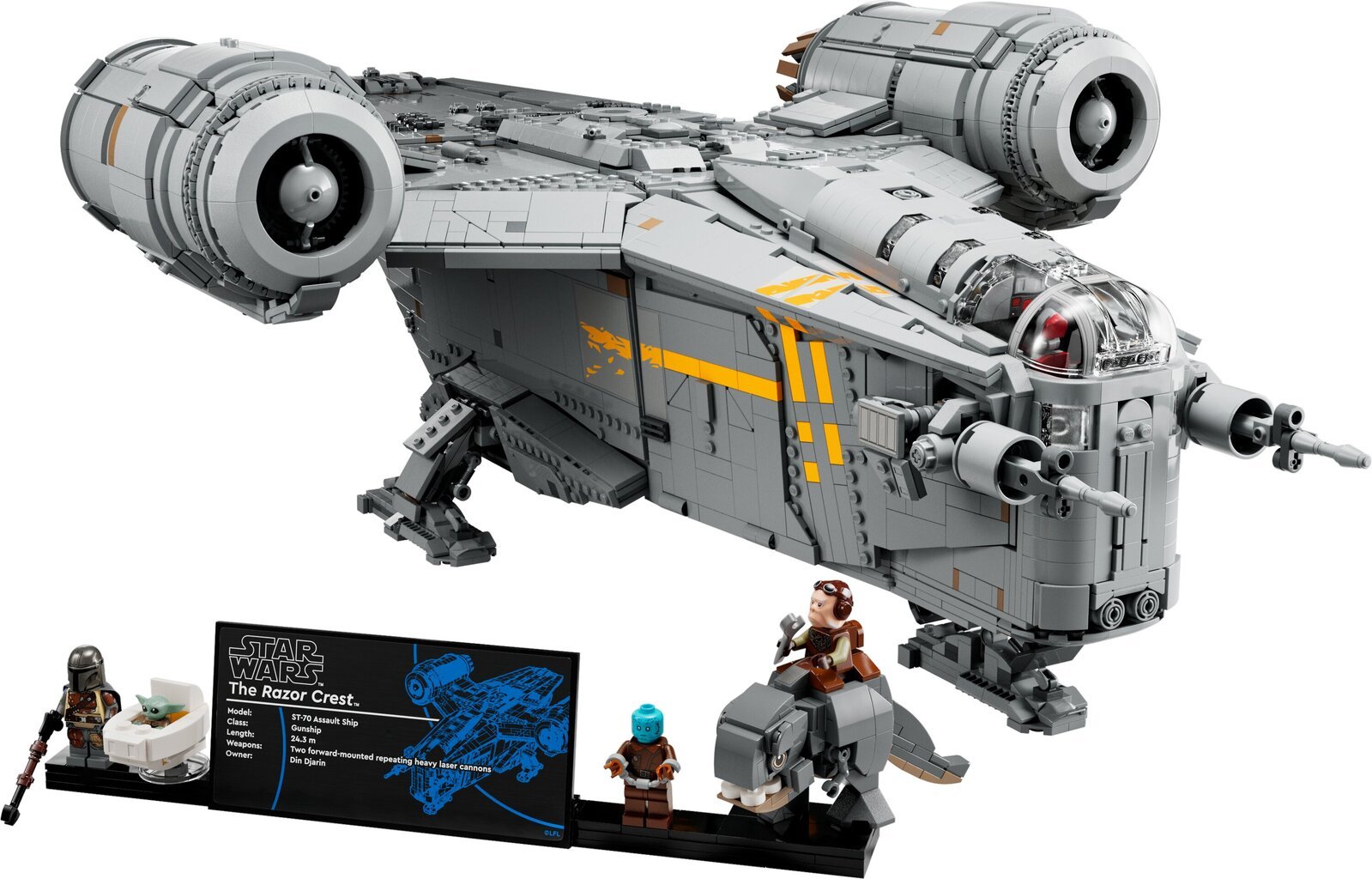 75331 LEGO® Star Wars The Razor Crest kaina ir informacija | Konstruktoriai ir kaladėlės | pigu.lt