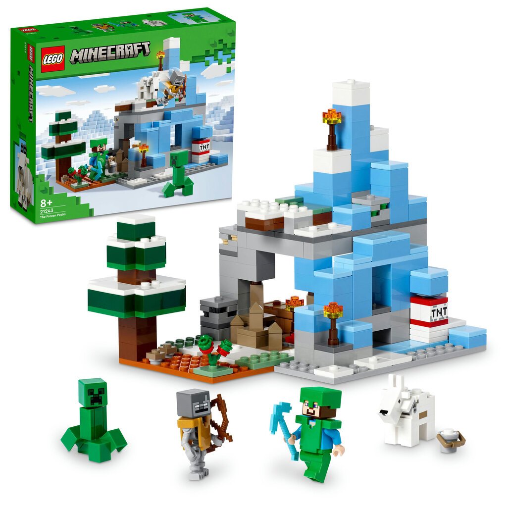 21243 LEGO® Minecraft Apledėjusios viršūnės kaina ir informacija | Konstruktoriai ir kaladėlės | pigu.lt