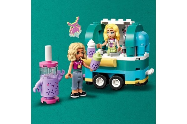 41733 LEGO® Friends Burbulinės arbatos kavinė ant ratų kaina ir informacija | Konstruktoriai ir kaladėlės | pigu.lt