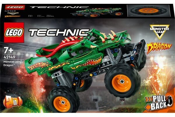 42149 LEGO® Technic Dragon kaina ir informacija | Konstruktoriai ir kaladėlės | pigu.lt