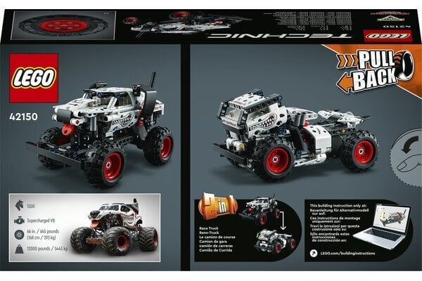 42150 LEGO® Technic Monster Jam Dalmatinas цена и информация | Konstruktoriai ir kaladėlės | pigu.lt