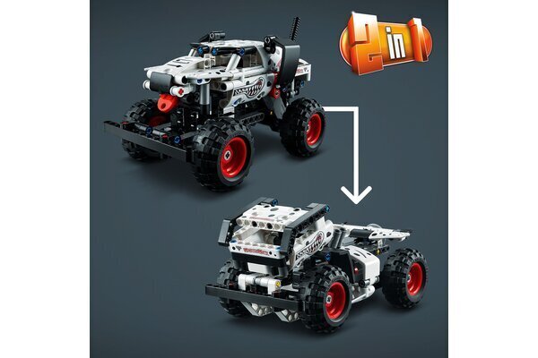 42150 LEGO® Technic Monster Jam™ Monster Mutt™ Dalmatinas цена и информация | Konstruktoriai ir kaladėlės | pigu.lt