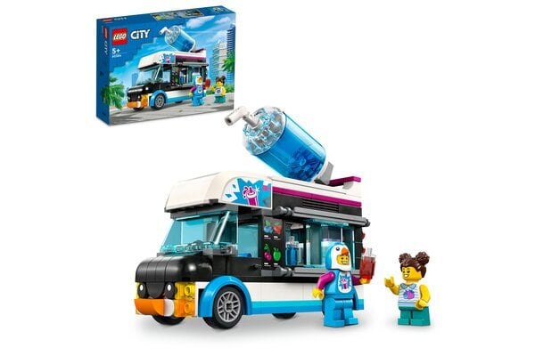 60384 LEGO® City Kioskelis ant ratų „Pingvinas“ kaina ir informacija | Konstruktoriai ir kaladėlės | pigu.lt