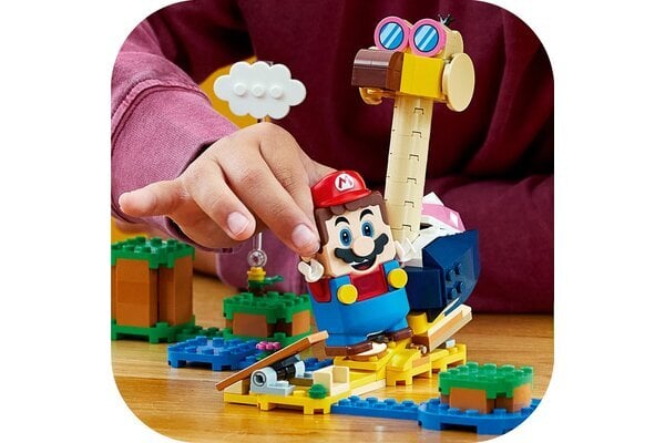 71414 LEGO® Super Mario Papildomas rinkinys „Konkdoro kinkuojanti galva“ цена и информация | Konstruktoriai ir kaladėlės | pigu.lt