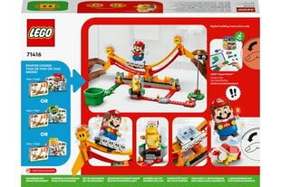 71416 LEGO® Super Mario Papildomas rinkinys „Plaukimas lavos banga“ kaina ir informacija | Konstruktoriai ir kaladėlės | pigu.lt