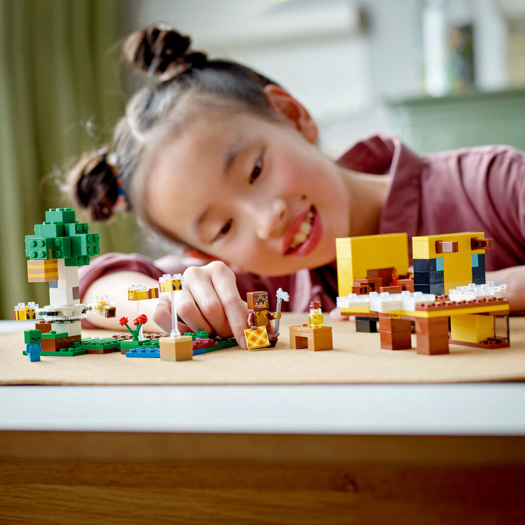 21241 LEGO® Minecraft Bičių avilys цена и информация | Konstruktoriai ir kaladėlės | pigu.lt