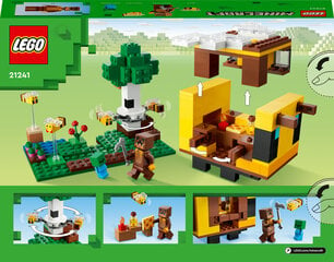 21241 LEGO® Minecraft Пчелиный домик цена и информация | Конструкторы и кубики | pigu.lt