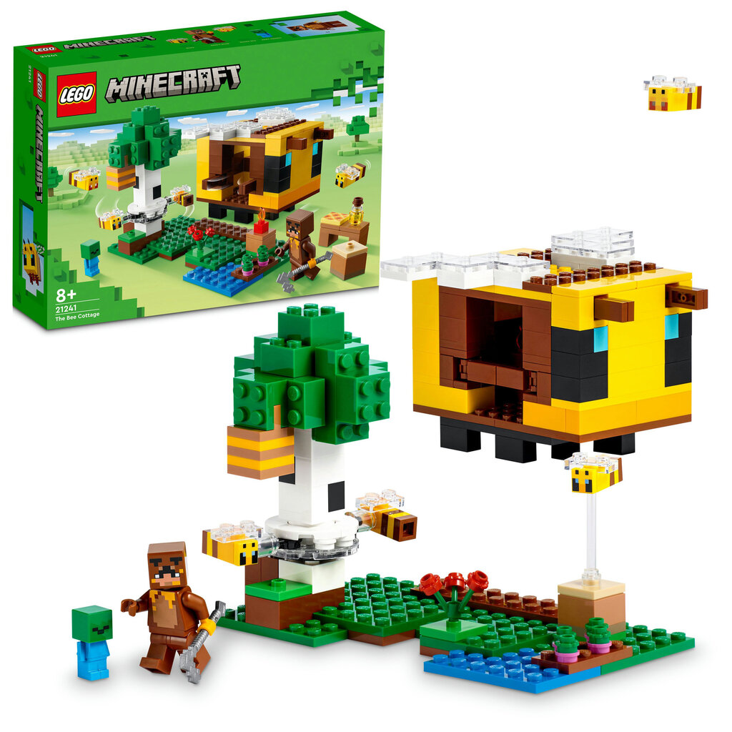 21241 LEGO® Minecraft Bičių avilys цена и информация | Konstruktoriai ir kaladėlės | pigu.lt