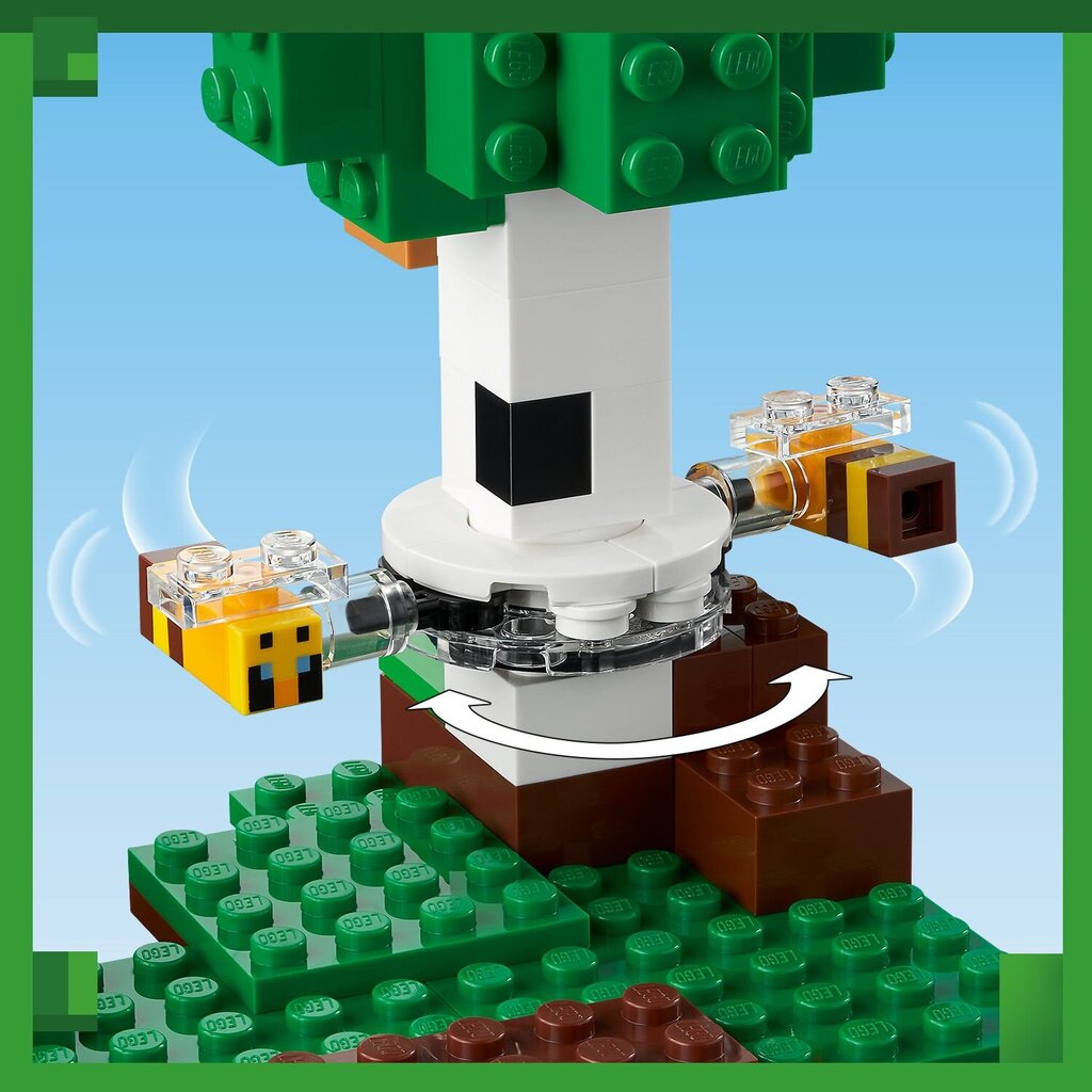 21241 LEGO® Minecraft Bičių avilys kaina ir informacija | Konstruktoriai ir kaladėlės | pigu.lt