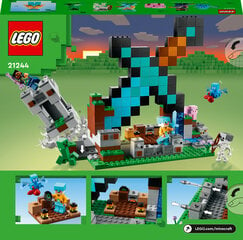 21244 LEGO® Minecraft Kardo sargybos postas kaina ir informacija | Konstruktoriai ir kaladėlės | pigu.lt