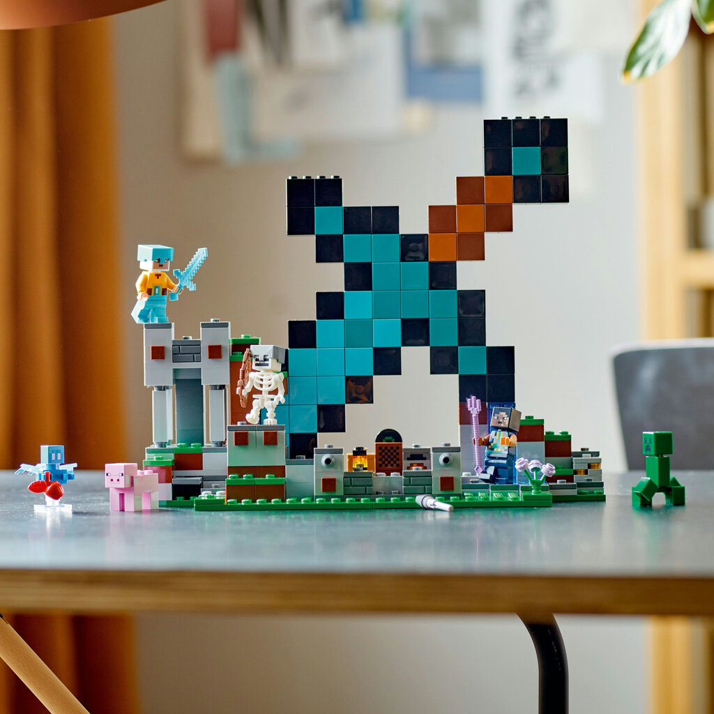 21244 LEGO® Minecraft Kardo sargybos postas kaina ir informacija | Konstruktoriai ir kaladėlės | pigu.lt