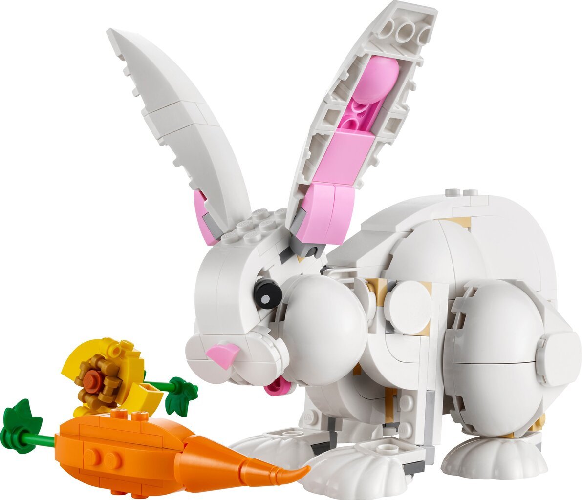 31133 LEGO® Creator 3in1 Baltasis triušis цена и информация | Konstruktoriai ir kaladėlės | pigu.lt
