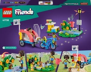 41738 LEGO® Friends Спасательный велосипед для собак цена и информация | Конструкторы и кубики | pigu.lt