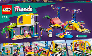 41751 LEGO® Friends Riedlenčių parkas kaina ir informacija | Konstruktoriai ir kaladėlės | pigu.lt