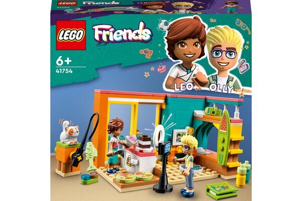 41754 LEGO® Friends Leo kambarys цена и информация | Konstruktoriai ir kaladėlės | pigu.lt